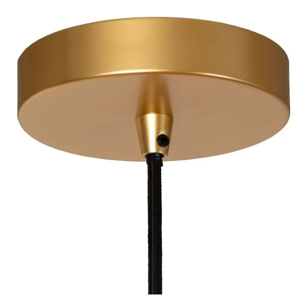 Lucide MESH - Hanglamp - Ø 85 cm - 3xE27 - Mat Goud / Messing - detail 4